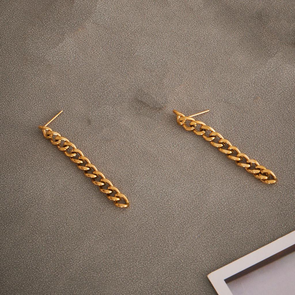 Šperky Řetízkové náušnice Kruhové náušnice