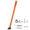 Aluminum Alloy Parking Side Stand Kickstand Supporter Fit for 150 200 250 300 350 Orange Noir