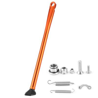 Aluminum Alloy Parking Side Stand Kickstand Supporter Fit for 150 200 250 300 350 Orange Noir