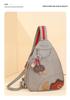 Fashionable Korean Style Waterproof Oxford Crossbody Backpack: Lightweight, Versatile, Large Capacity, Multi-functional