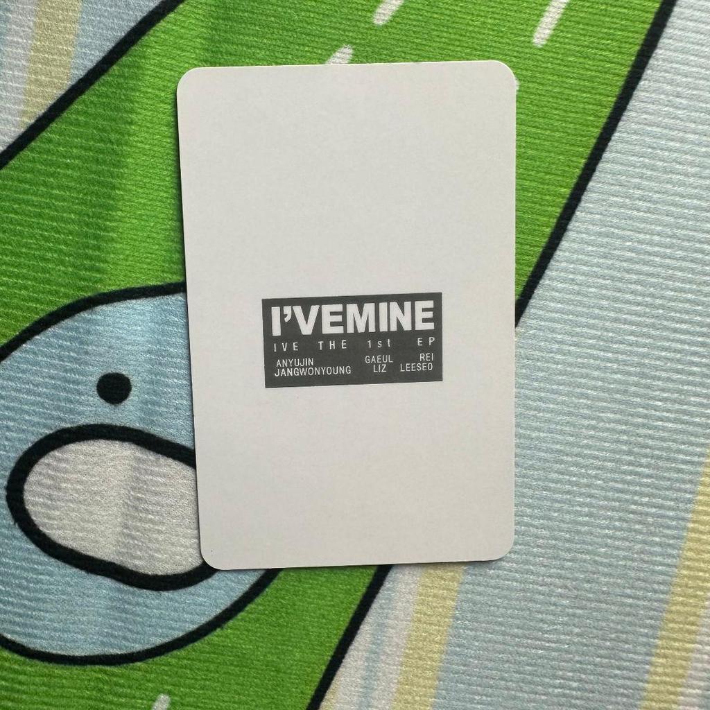 [USED] IVE I'VE IVE MINE Wonyoung Loved Sanok Trading Card