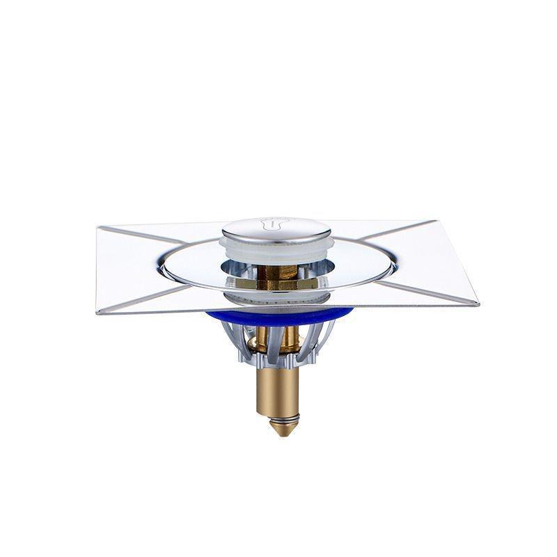 Universal Anti-Clog Leakproof Pop-Up Washbasin Drain Stopper with Odor-Proof Filter