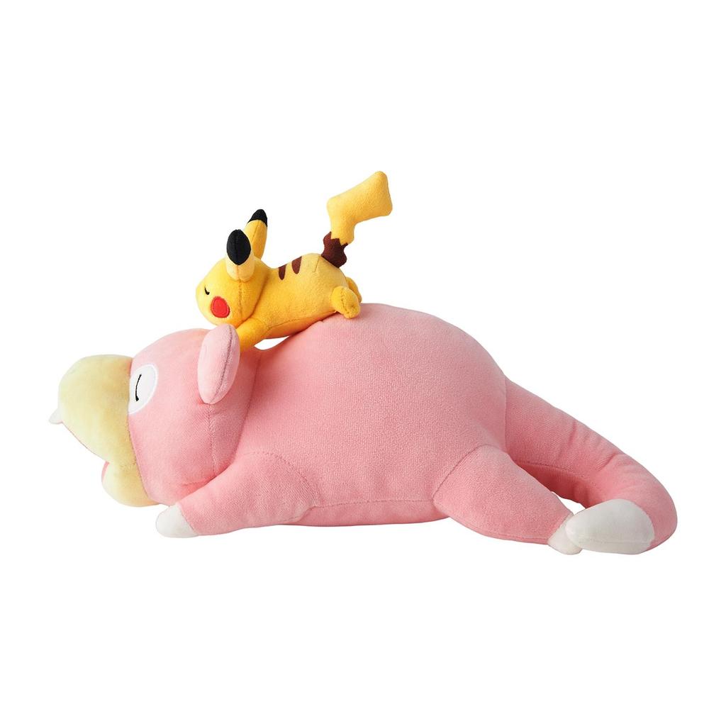Pokemon Slowpoke and Pikachu Plush Doll from Pokémon Center Kagawa NEW