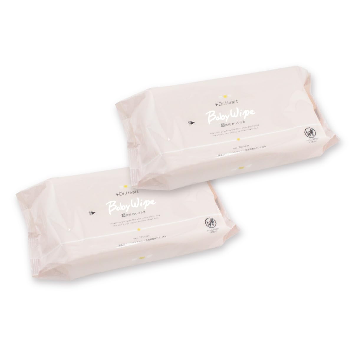 

Sheet for Skin Heart Extra Thick Baby Wipes sheets x 2 18cm x Gentle on the Bulk Perfect as a baby Moisturizes combats atopic and helps with skin Made