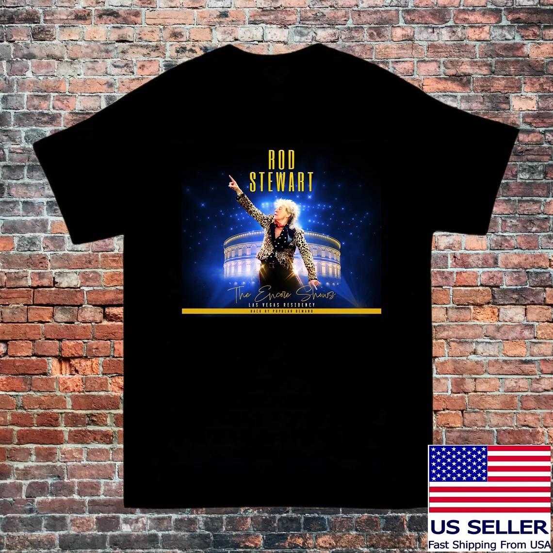 Back by Popular Demand Tour 2026 Rod Stewart T Shirt Full Size S-5XL XXXL