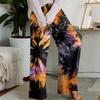 Pajama Pants, Sleepwear, Casual Drawstring Elastic Waist Pants, Comfortable Straight-leg Loose Pants