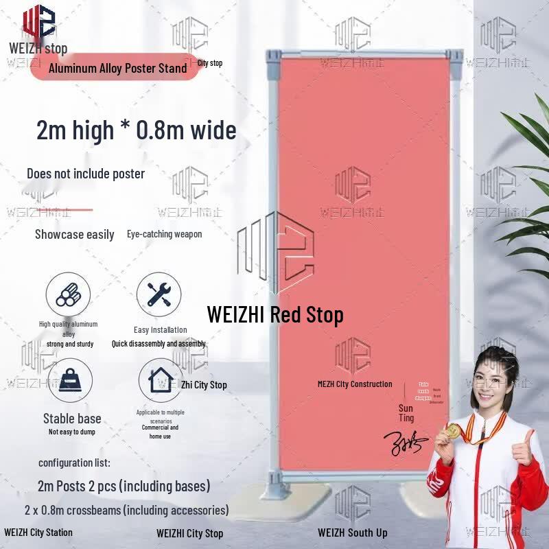 Telescopic Aluminum Alloy Display Stand