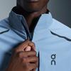 On Weather Protective Lightweight Stand Collar Zip Jacket Men Jacket Light-Gray-Blue Midnight 1ME10310734