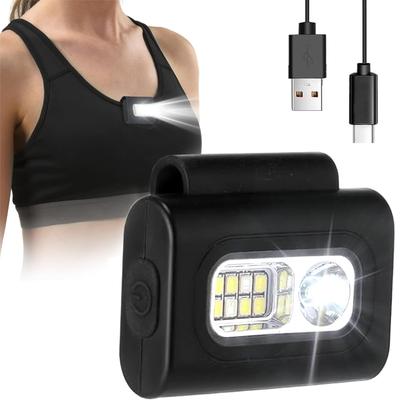 Gehen 6 Beleuchtung USB LED Outdoor Nacht Griff Laufen Super für Nacht- und Hundeausführlicht, Modi, Wiederaufladbar, Licht, Leicht, Wasserdicht,