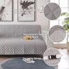 1/2/3 Seater Solid Colour Sofa Cover Mat Anti Cat Scratches Armchair Cover Non-Slip Anti-proof Plaid Sofa Slipcovers Protector