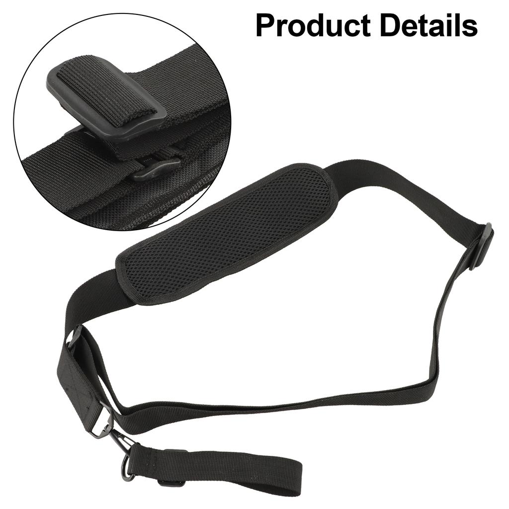 Easy Gardening Black Adjustable Shoulder Strap Trimmer Strap For Men And Women Adjustable Strap Easy To Install