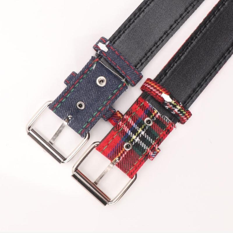 Trendy Flower Rivets Waist Belt with Candy Color Eyelet Adjustable Waist Band For Casual Outfit Party Waist Decoration
