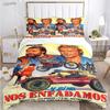 3D-gedrucktes Film Bud Spencer Terence Hill Bettwäsche-Set für Jugendliche Bettbezüge Kissenbezüge für Jugendliche Einzel_Doppel_Queen_King