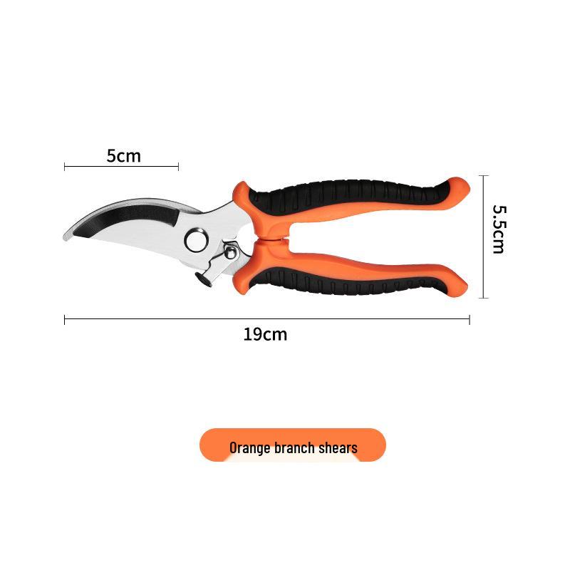 Stainless Steel Multi-Purpose Pruning Shears for Garden & Flower Arrangement