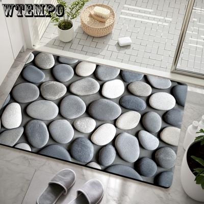 3D Wohnzimmerteppich Badematte Küchenmatte Heimmatte Rutschfest Abriebfest Wasserabsorbierend Schnelltrocknend