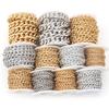 2-5Yards/Roll Metal Aluminum Chain Gold Silver Color Twist Link Chain For Jewelry Making DIY Bracelet Necklace Keychain Supplies