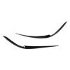 Pair of Front Headlight Eyebrow Left Right Headlamp Eyelid Cover Trim Replacement for X5 G05 X6 G06 LCI