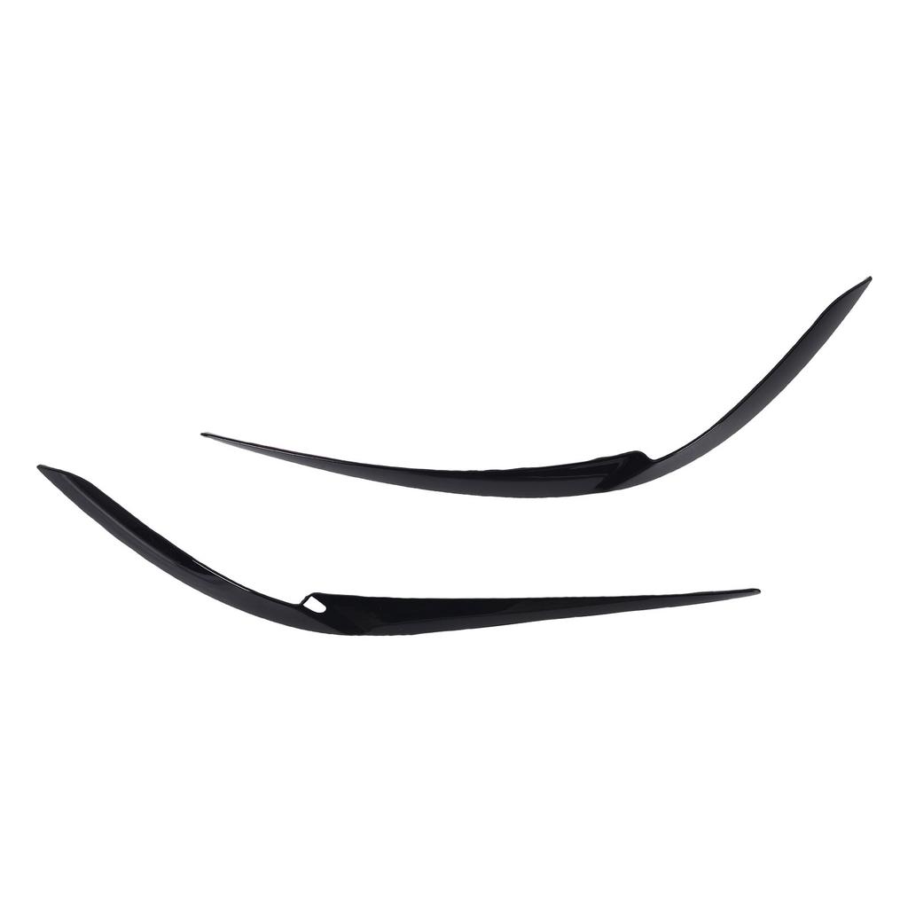 Pair of Front Headlight Eyebrow Left Right Headlamp Eyelid Cover Trim Replacement for X5 G05 X6 G06 LCI