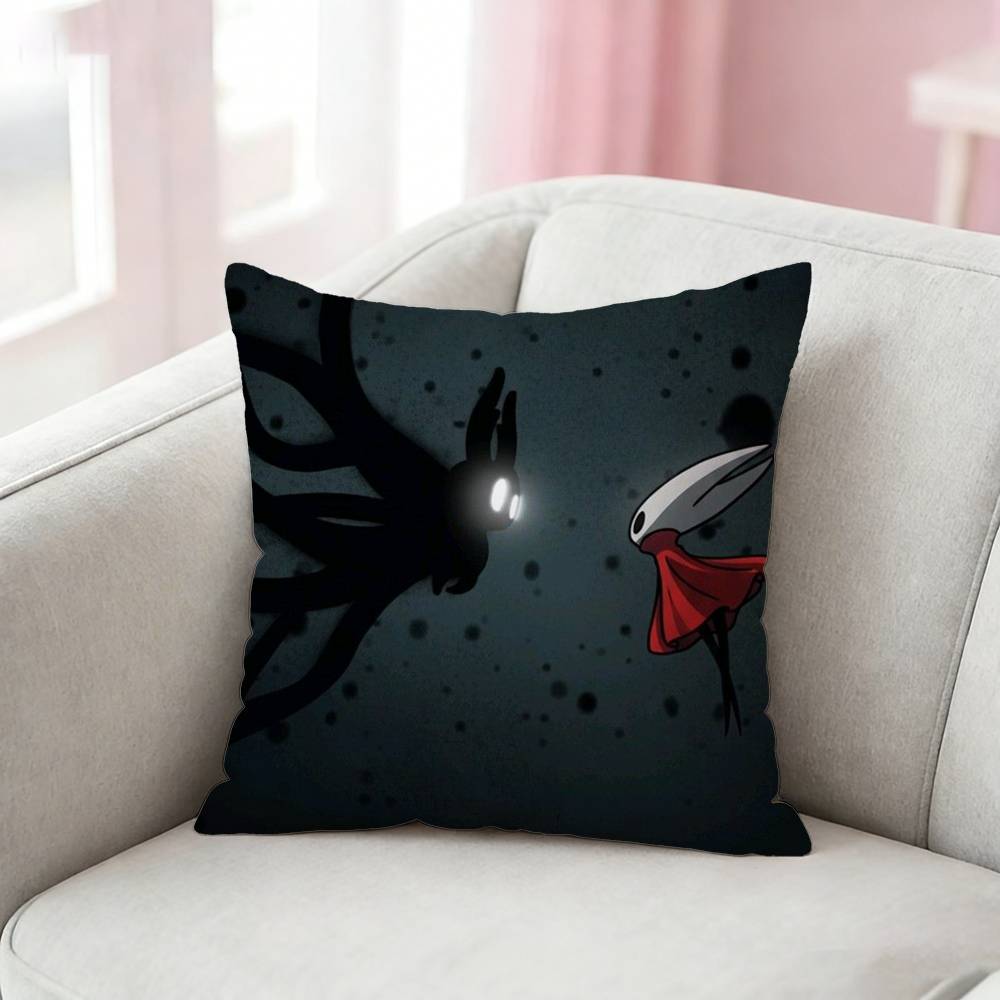 Game HHollow Knight Silksong Pillow Case Pattern Printed Pillowcase For Living Room Sofa Cushion Cover