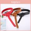 Echter Leder-Taillengürtel für Damen mit Schleifenschnalle Elegantes Designer-Geschenk für Erwachsene