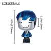 Copper Simplicity Boys And Girls Character Series Charms Beads Fit Original Fine Bracelets Diy Jewelry Gift