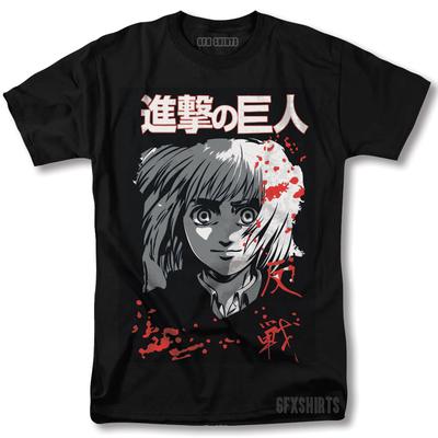 Attack On Titan Armin Arlert Shirt No Kyojin Anime Manga Graphic T-Shirt Unisex T-Shirt