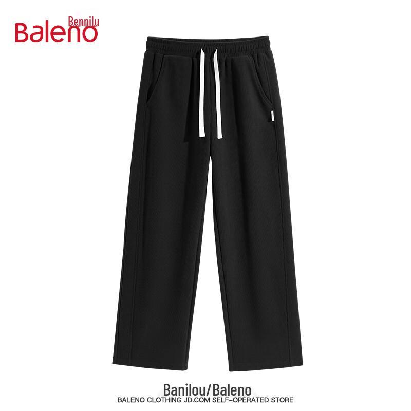 Baleno Men's Loose Fit Chenille Corduroy Casual Pants