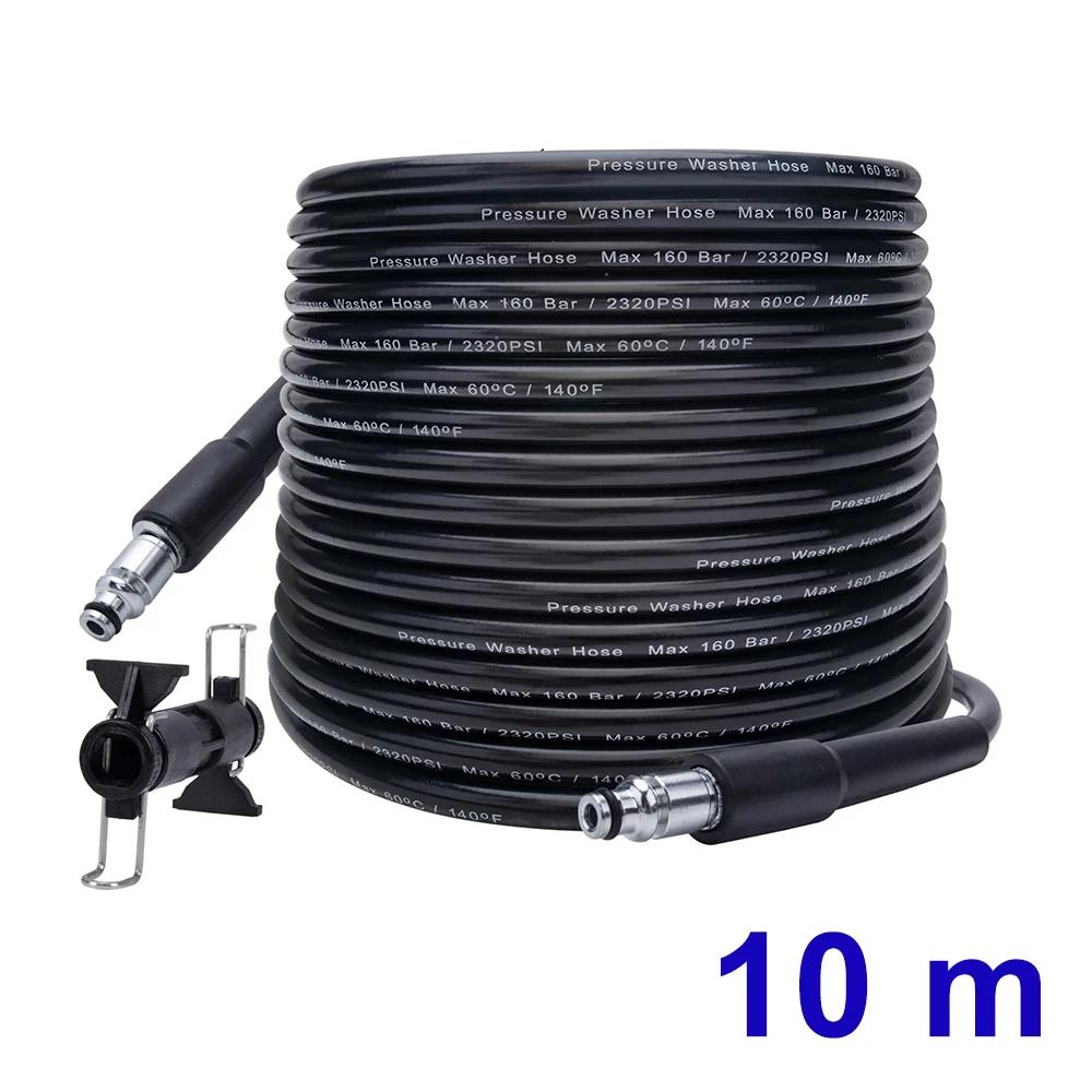 Hochdruck Wasserschlauch Rohr Druckreiniger Schlauch 6 10 15 m für AR Michelin Black & Decker Makita MAC Allister Stanley
