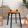 VidaXL Round Table Top Wax Brown Ø70x2.5 Cm Solid Pine Wood, Wooden Table Top, Round Table Top, 847128