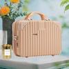 14-Inch Women's Portable Lockable Makeup and Nail Art Tool Case