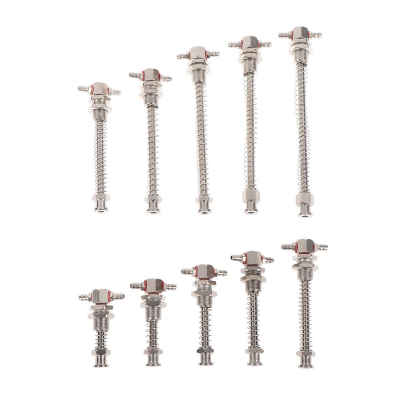 Robotic Arm Accessories Industrial Vacuum Small Head Suction Cups M12/M10 T-shaped External Spring Buffer Hardware Sucker Rod+
