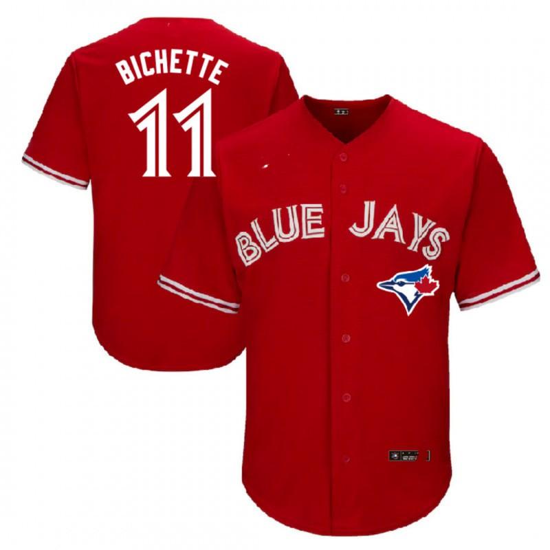2026 Toronto Blue Jays 27 Baseball Jersey Loose Fit Button-Up Short Sleeve V-Neck Cotton Shirt Men