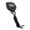 Digitale Stoppuhr 60 Runden Speicher Split Sport Timer Wasserdicht mit Lanyard Datum Uhrzeit Alarm für
