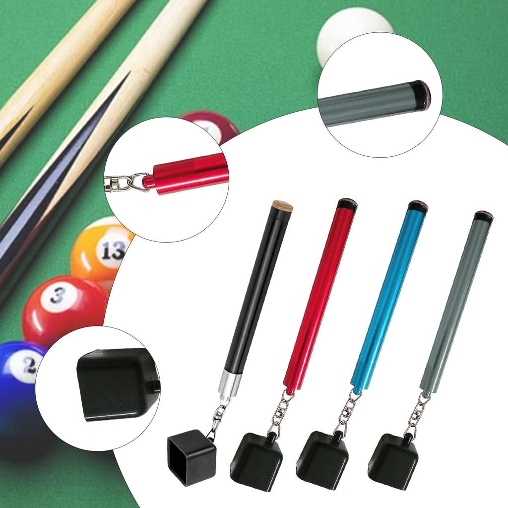 Multifunctional Pool Cue Chalk Holder, Practical Tool for Billiard Cues And