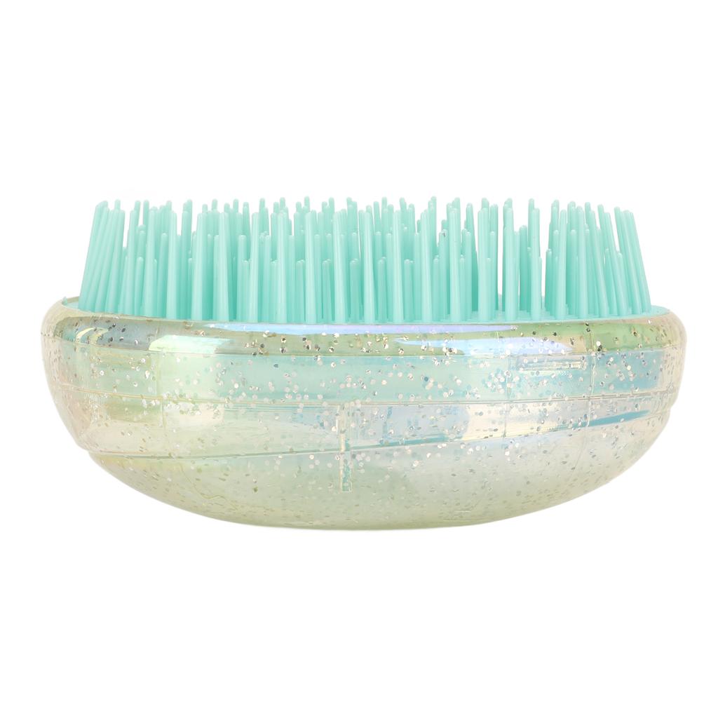 Eiförmige Haarbürste Nass- und Trockenanwendung Tragbar Kopfhautmassage Entwirrende Haarbürste Kamm für Zuhause Salon