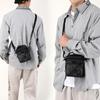 Erkek Spor Omuz Crossbody Çanta Çok fonksiyonlu Kemer Asılı Çanta Dikey Küçük Çanta Rahat Erkek Çantası