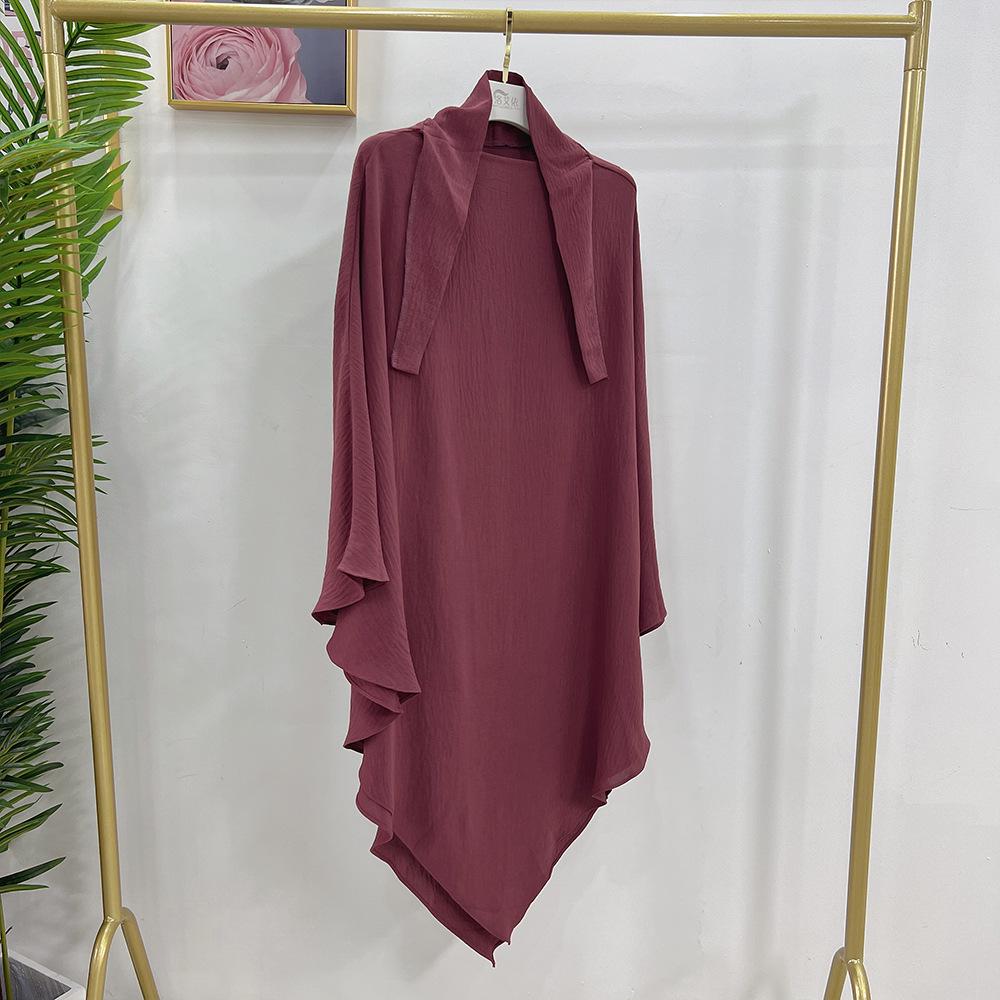 Loriya 2023 Solid Color Middle Eastern Headscarf, Large Size (Dubai, Turkey) Model HJ907