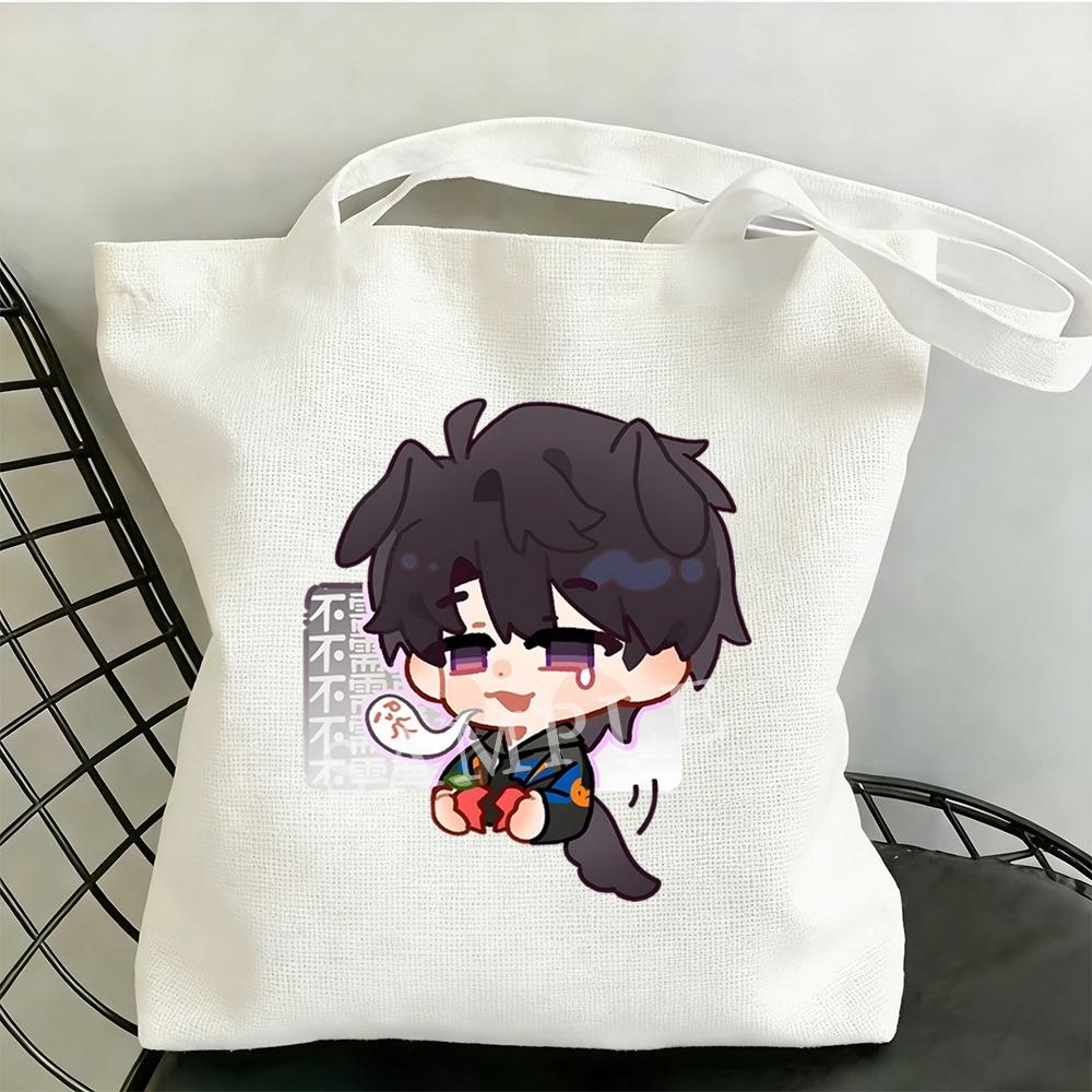 Love and Deepspace Cute Cartoon Puppy Caleb Xia Yizhou Gege 35x40CM Canvas Bag Anime Cosplay Fan Collect Bag Gifts