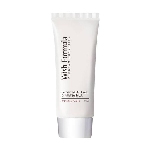 Wish Formula - Ферментированный солнцезащитный крем Dr Mild без масел 65ml