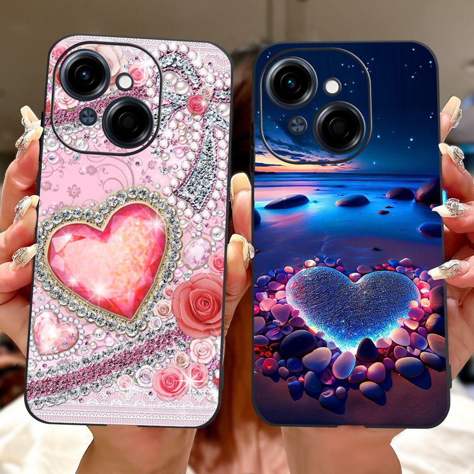 6.67'' For Tecno Spark Go 1 Case Pop 9 Cover Cute Cat Cartoon Fashion Butterfly Boy Girl Back Cover For Tecno Pop 9 Phone Case
