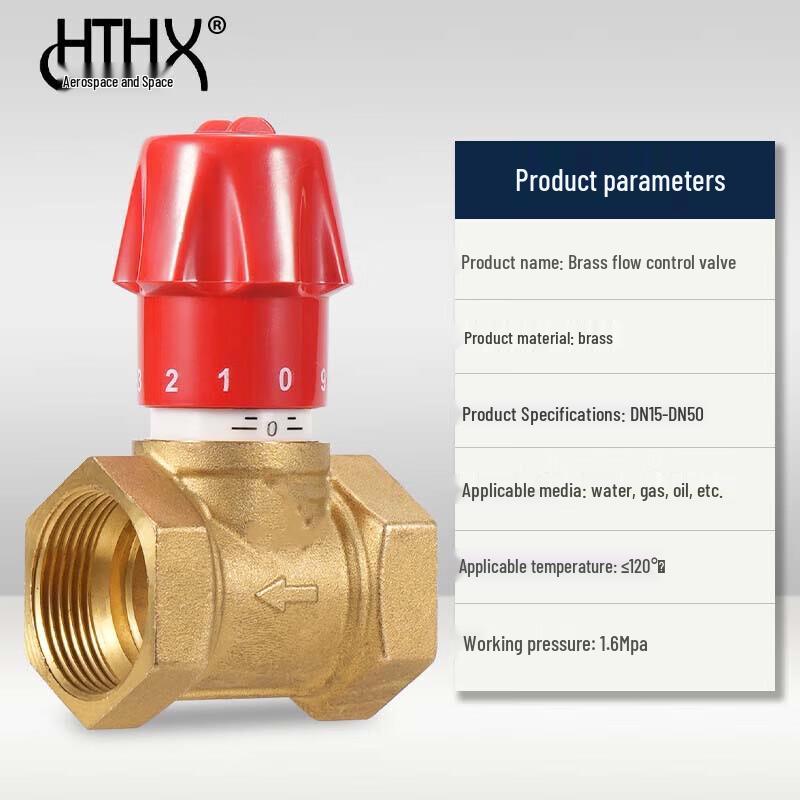 HTHX Flow Control Thermostatic Valve DN15