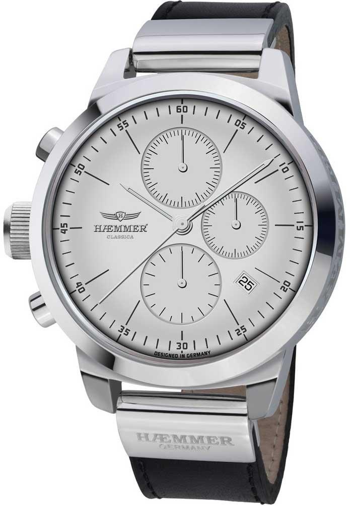 

Hemmer Watch German Brand Chronograph Japanese Movement 50mm 10ATM Classica PIANO HK-01 [Item]