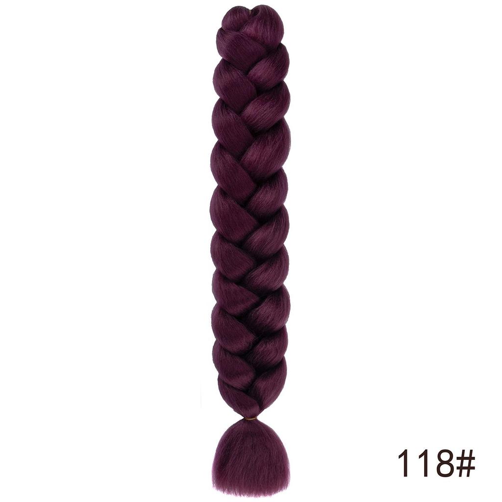 41 Inch 165g Ultra Long Jumbo Braid Hair Synthetic Colorful Braiding Hair Extensions for African Braids Women DIY Hairstyle