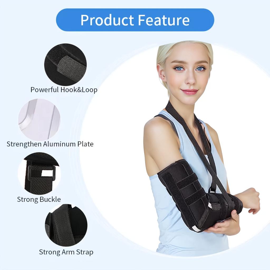 Adjustable Elbow Support Strap Arm Brace Forearm Splint Wrist Fixer Training Protective Gear for Joint Pain Relief