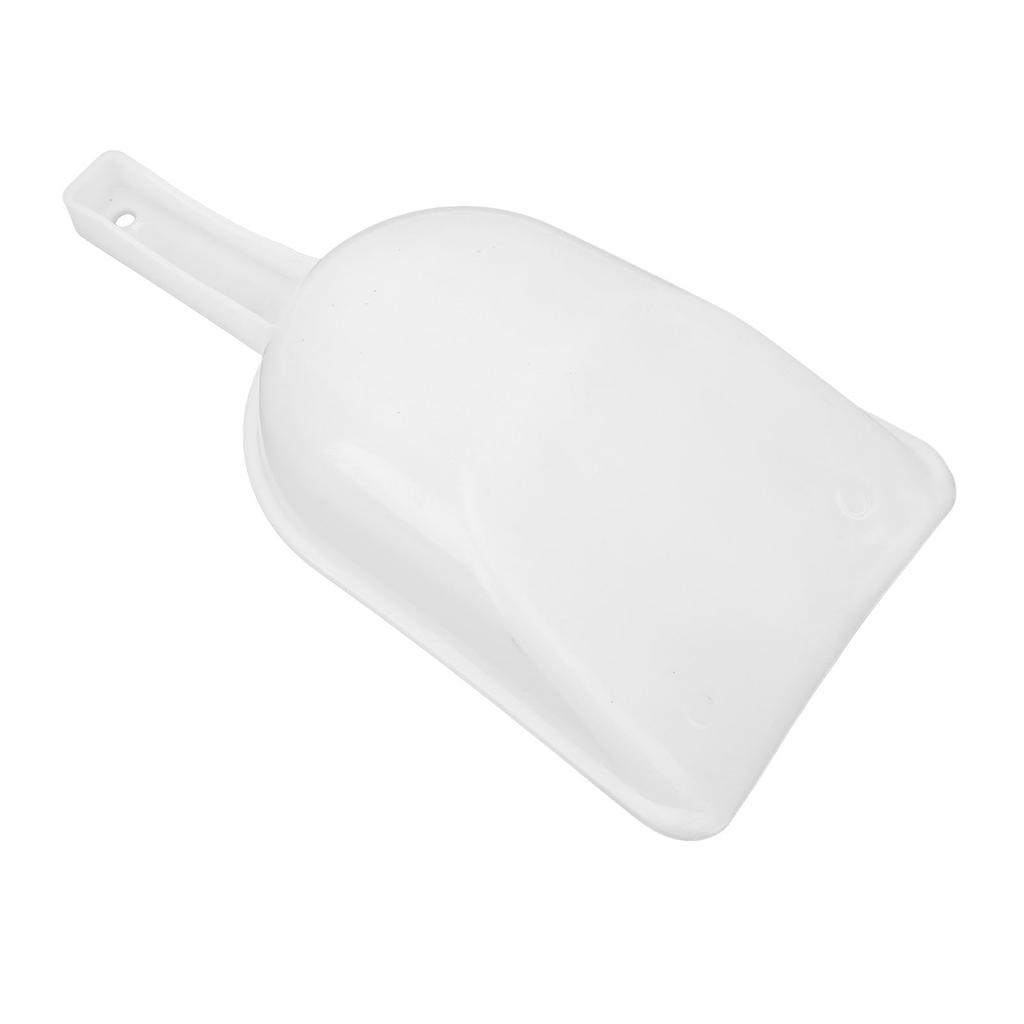 Plastic Feed Shovel Easy Clean PE Refrigerator Ice   Snow Scoop Handle with Hook