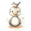 Boho Style Cartoon Animal Illustrations Posters Prints Canvas Painting Wall Art Picture Living Room Home Baby Room Nursery Decor