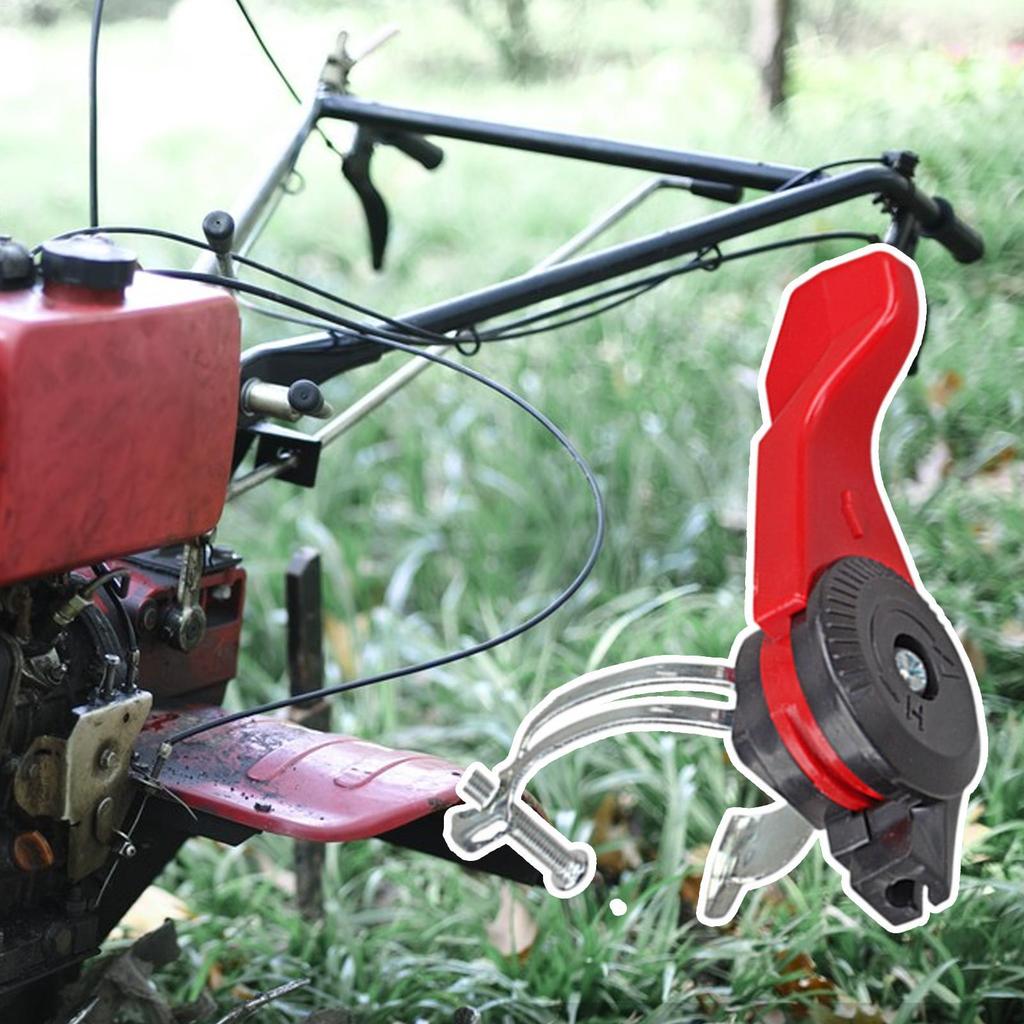 170F Tiller Throttle Control Tiller Handlebar Thumb Throttle Lever Accelerator Replacement Part Assistant Switch For Road Cutter