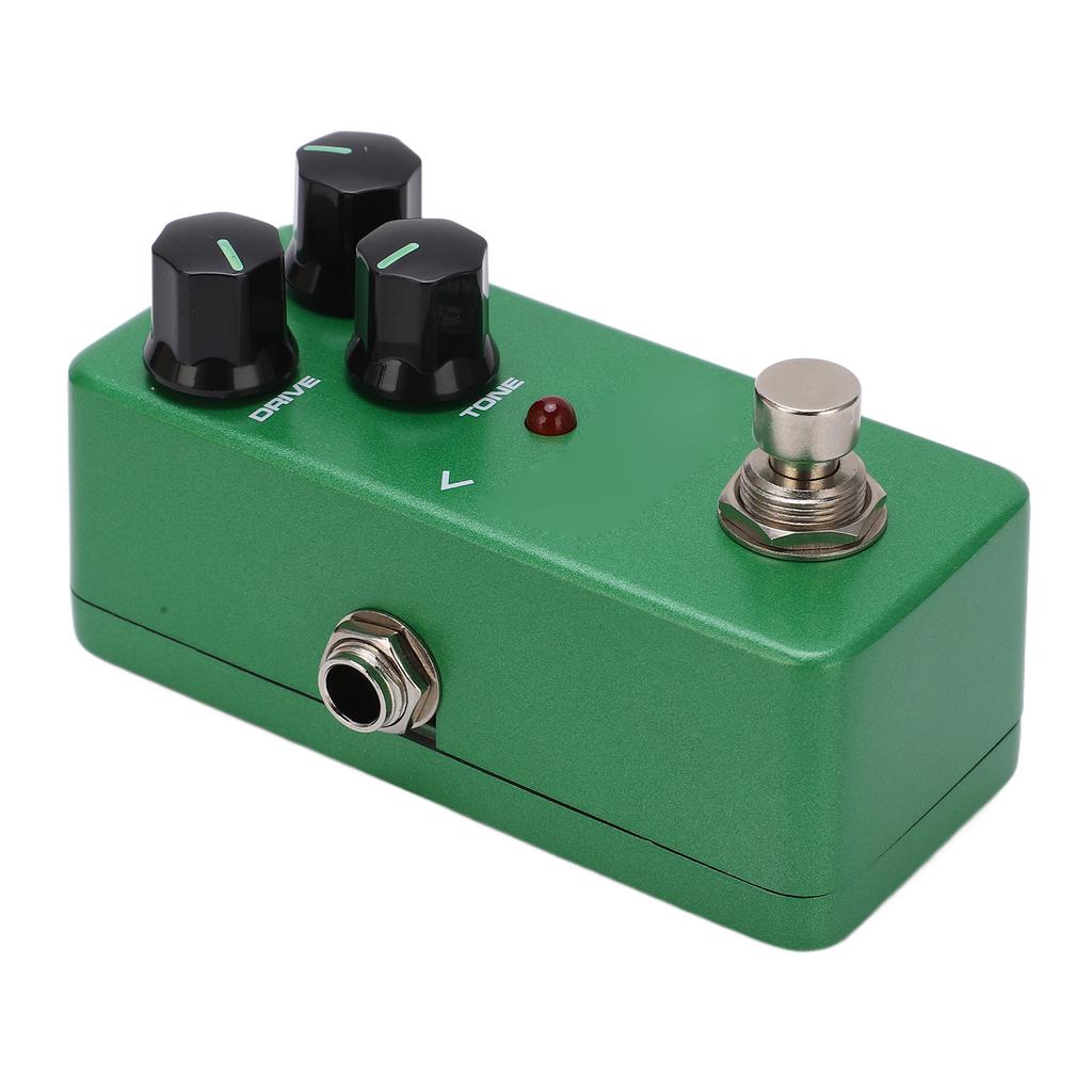 Guitar Effect Pedal OVERDIRVE Mini Single Adjustable Musical Instrument Accessory Green