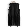 2024 European & American Spring/Summer Women's Slim Tassel Vest Tank Top