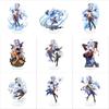 16CM Anime Genshin Impact Figure Stand Model Ganyu Cute Desk Decor Standing Sign Gifts
